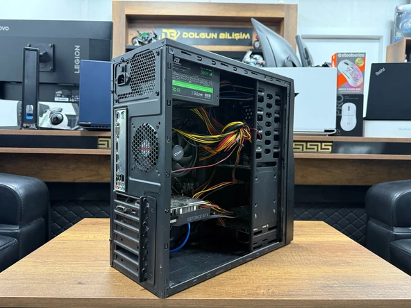 Power Boost Kasa AMD Ryzen 5 1600 8GB RAM 240GB+240GB SSD GTX1650 Gaming PC (İKİNCİ EL) - 2