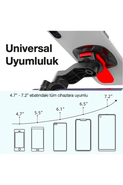 Akman ALLY HL-143A Bisiklet Motosiklet Gidon Telefon Tutucu-(1903) - ACL6205145-5894 - Resim 5