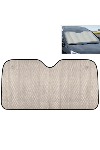 Akman ALLY 5 Katmanlı Alüminyum Katlanabilir Araç Ön Cam Güneşliği -140x70 Isı - ACL6208383-8131 - Resim 2