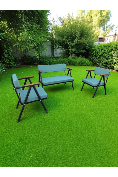 Dekoroom's Vera 2-1-1- bahçe balkon mobilyası , oturma grubu , çay seti - Resim 2