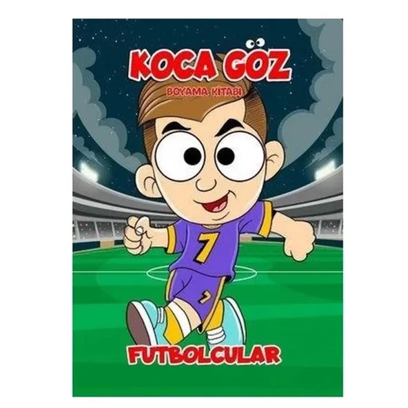 Koca Göz Futbolcular Boyama Kitabı ürün görseli 1