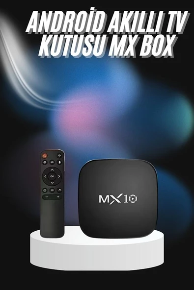 2.4G Wifi Tv Box Medya Oynatıcı TV Uyumlu MX Box Kutusu Android TV - 2