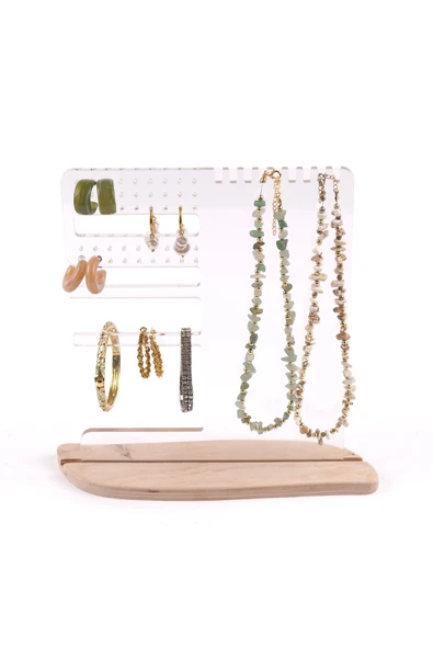 Modern Dekoratif Pleksi Çok Amaçlı Takı, Aksesuar Standı - Resim 10