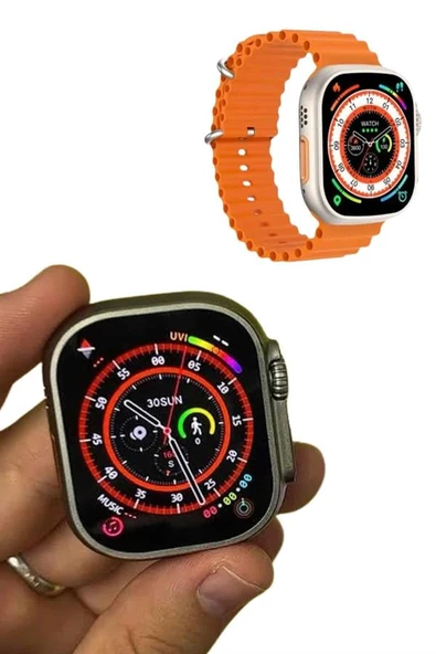 Akıllı Saat Çok Fonksiyonlu Uzun Pil Ömürlü Çağrı Cevaplayabilen Kol Saati - 4