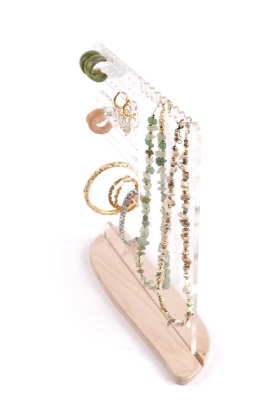 Modern Dekoratif Pleksi Çok Amaçlı Takı, Aksesuar Standı - Resim 7