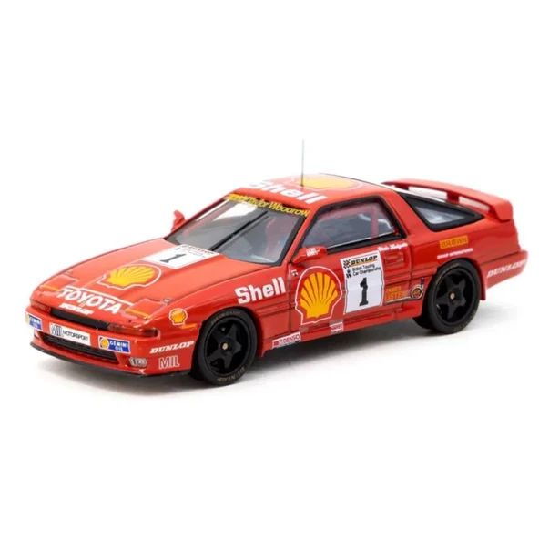 Tarmac Works 1/64 Toyota Supra Turbo (MA70) BTCC 1988 Chris Hodgetts ürün görseli 1