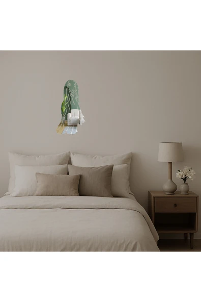 Akman Dinamik Köpek Dekoratif Aynalı Tablo 8,3 cm x 15,7 cm - ACL6208981-7614 - 2