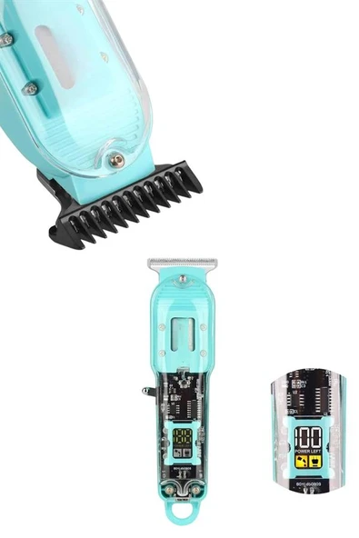 Tıraş Makinesi Unısex Güçlü Motor Kapasiteli Epilasyon Öncesi Kısaltma Makinesi - Resim 4