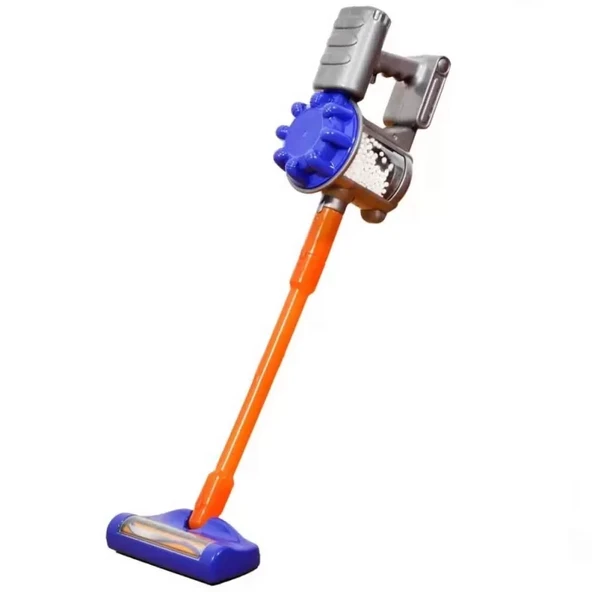 Vacuum Cleaner Pilli Kablosuz Oyuncak Dikey Elektrik Süpürgesi - 2