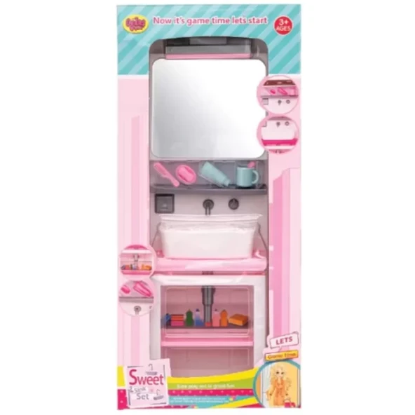 Kutuda Aynalı Lavabo Seti ürün görseli 1