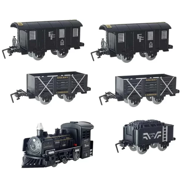Classic Steam Pilli Tren Seti 40 Parça 1603C - Resim 4