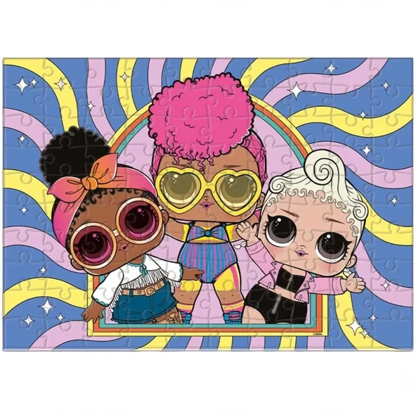 LOL Surprise 100 Parça Puzzle ürün görseli 1