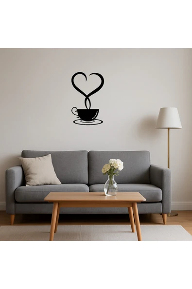 Akman Kalpli Çay Fincanı Dekoratif Duvar Tablosu 14,5 cm x 23,6 cm - ACL6204647-1740 - 4