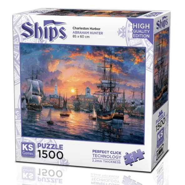 Ks Games Charleston Harbor Puzzle 1500 Parça 22026 ürün görseli 1