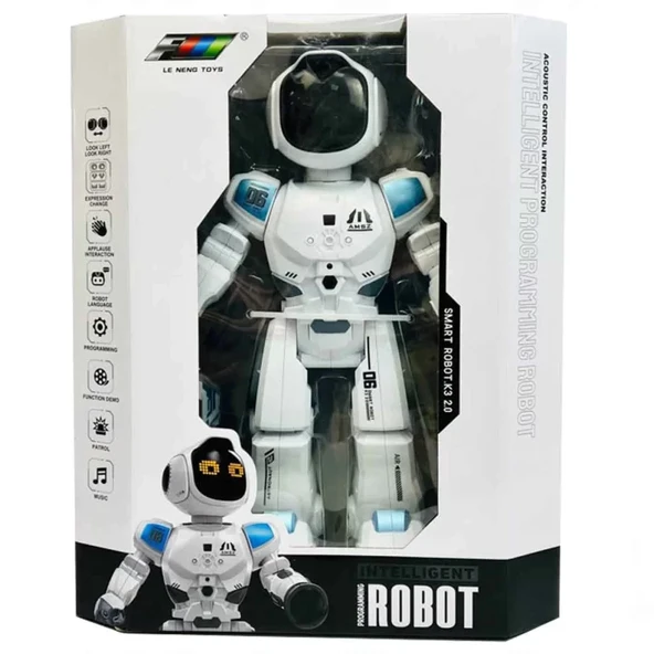 K30 Uzaktan Kumandalı Akıllı Robot - Resim 5