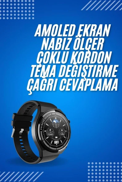 2025 Model Yeni Nesil GPS Uyumlu Uyku Takibi Ve Sağlık Takibi Spor Modları - Resim 2