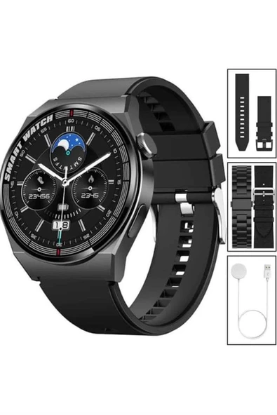 En Çok Tercih Edilen Akıllı Saat Amoled Ekran Nabız Sensörü GPS Uyumlu Adımsayar - 5