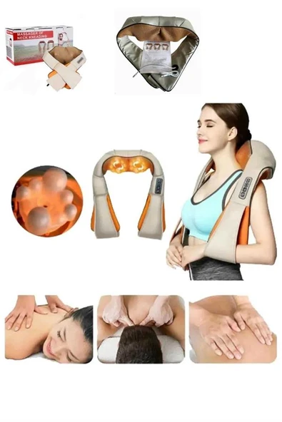 Ovmalı Masaj Aleti Boyun Sırt Ağrıları İçin Masaj Aleti - 5