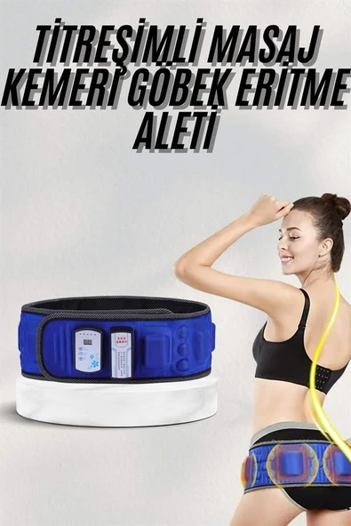 Göbek eritme kemeri 5 motorlu Göbek Eritme Aleti İncelme Korsesi Eritme Zayıflama - Resim 2