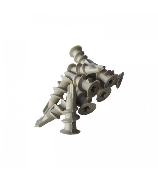 Plastik Dubel Turbolet Uzun ( 100 Adet ) - 1