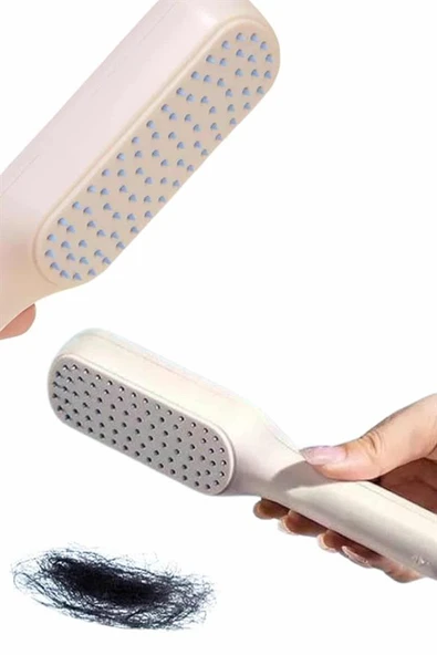 Kendini Temizleyen Tarak Fırça Geri Çekilebilir Evcil Hayvana Uygun Sıkı Dişli - 3