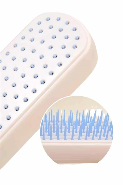 Kendini Temizleyen Tarak Fırça Geri Çekilebilir Evcil Hayvana Uygun Sıkı Dişli - 5