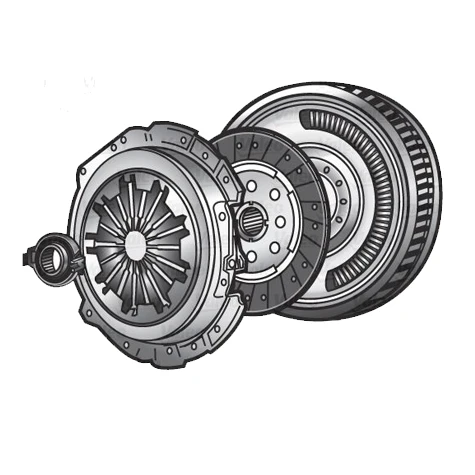 Bmw Dmf Volant+debriyaj Seti+rulman (3.0 XI Xdrive) Bmw M54 B30 E46 00>05  X3 E83 03>06 - Valeo 837087 - Resim 1