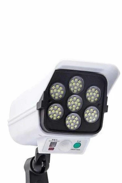Kamera Görünümlü Led Lamba Dönebilen Bahçe Aydınlatması Duvar Lambası
