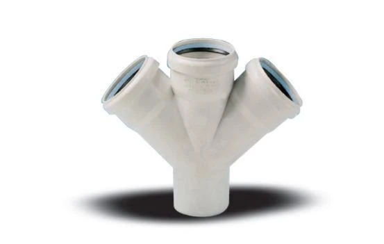 Ege Yıldız 110X110X110 Pvc Çift Çatal 3,2 mm ürün görseli