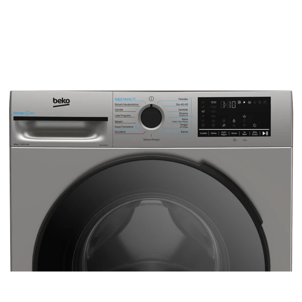 Beko CMX 10120 S 1200 Devir 10 KG Çamaşır Makinesi - Resim 4