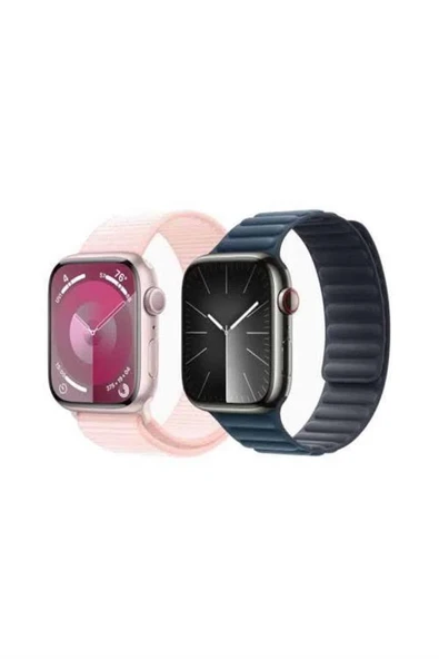 Akıllı Saat Alarm ve Titreşim Uyku ve Sağlık Takibi GPS Uyumlu Nabız Ölçer Sesli Görüşme - Resim 4