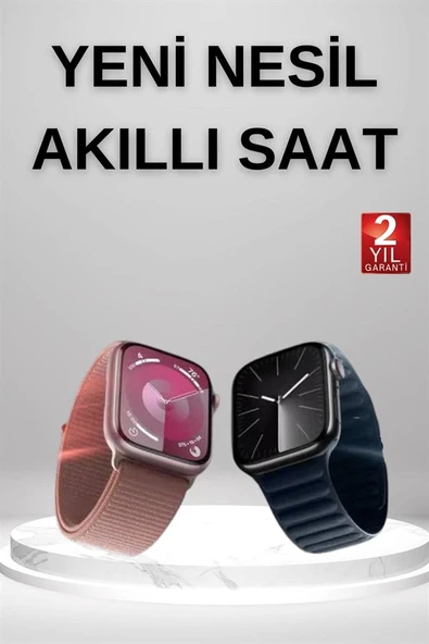 Akıllı Saat İos Andorid Destekli Arama Özeliği Sensörlü Bluetooth Bağlantılı - 2