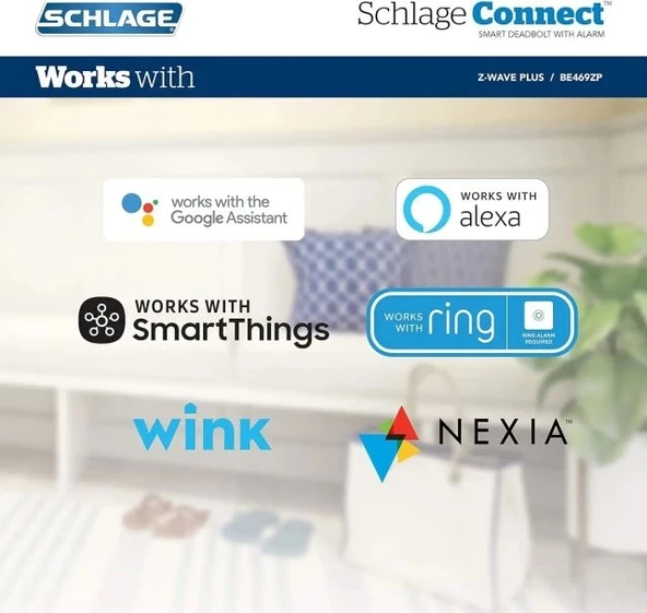 SCHLAGE Z-Wave Plus Connect Akıllı Kilit - Resim 6
