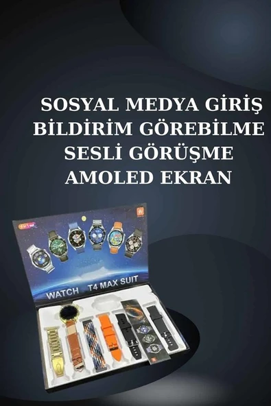 2025 Model Akıllı Saat ve Yeni Nesil Pro Bluetooth Kulaklık ANC Özelliği - Resim 4