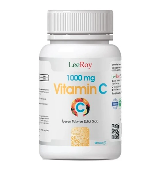 Leeroy Vitamin C 1000 mg 90 Tablet ürün görseli
