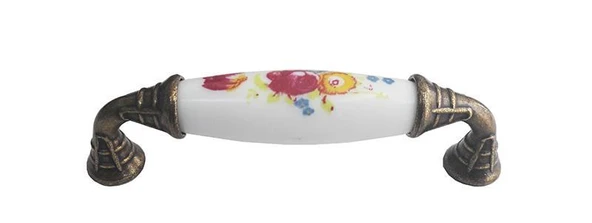 Klasik Silindir Kulp Antik 96 mm - Resim 4