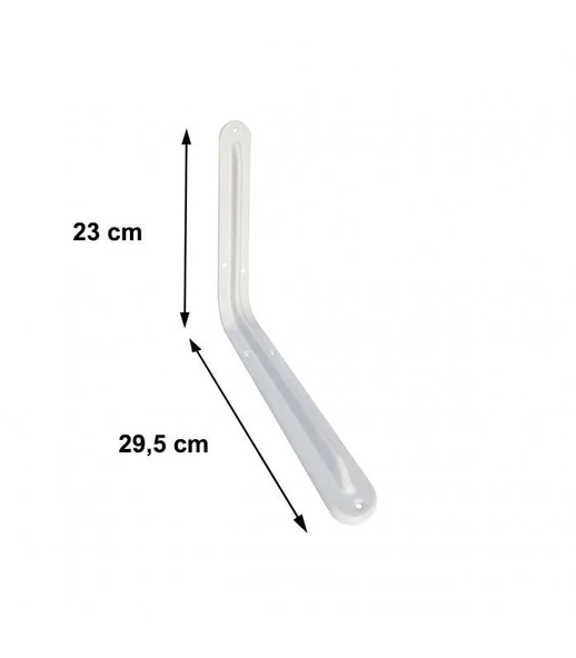 Raf Altı 10x12 mm Beyaz - 1