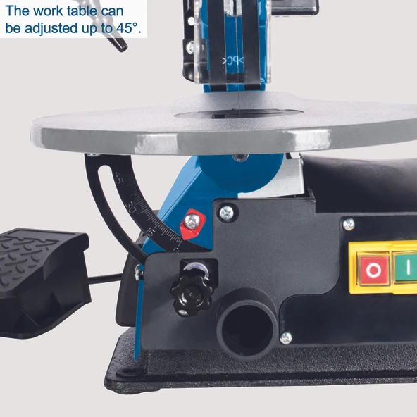 Scheppach DECO-XLS Pedallı Dekupaj Kıl Testere - 3