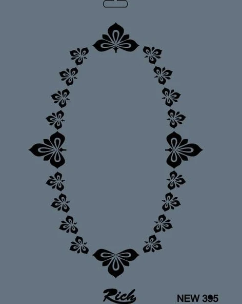 Rich New Seri N-395 Stencil 35x25 cm ürün görseli