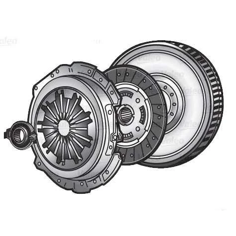 Psa Volant+debriyaj Seti (4 Lu Set Sabıt Volan) P308 P307 P407 P807 P607 C4 C5 II C8 Dw10bted4 (2,0hdi 1 - Valeo 835368 - Resim 1