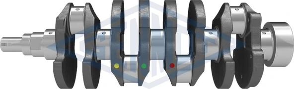 Hyundaı Krank MILI Hyundaı Accent Era 1,4 Benzinli 2006> Getz 1,4 Benzinli 2006> - Genmot 1445 ürün görseli 1