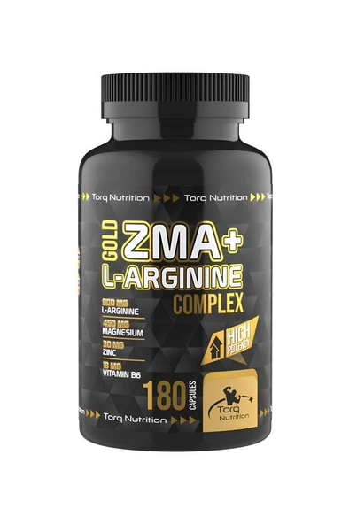 Torq Nutrition Gold ZMA + L-Arginine Complex 180 Kapsül