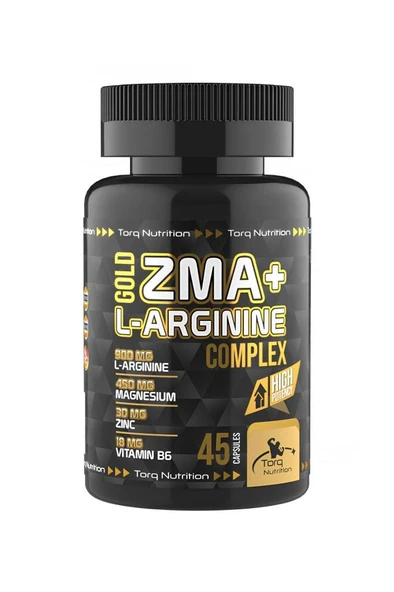 Torq Nutrition Gold ZMA + L-Arginine Complex 45 Kapsül