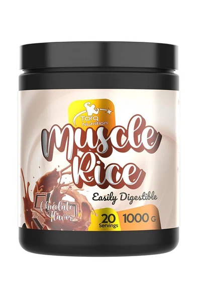 Torq Nutrition Muscle Rice Mikronize Pirinç Unu Çikolata 1000 GR