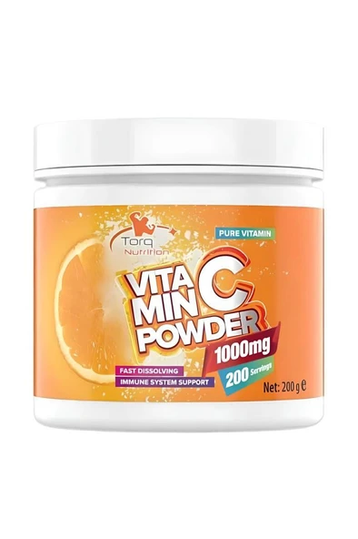 Torq Nutrition Vitamin C Powder 1000 MG Aromasız 200 Gr - 200 Servis ürün görseli 1