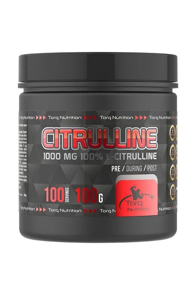 Torq Nutrition Citrulline %100 L-Citrulline Aromasız 100 Gr - 100 Servis ürün görseli 1