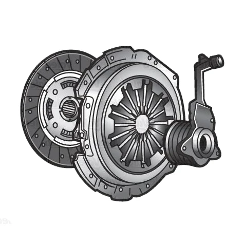 Renault 3'lü Debriyaj Takımı (baskı+dısk+hıdrolık Rulman) Renault Laguna II 2.0 16v Jr5 - Valeo 834457 - Resim 1