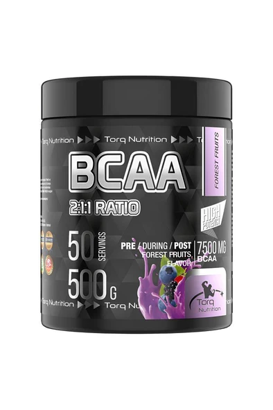 Torq Nutrition BCAA 2:1:1 Orman Meyveli 500 Gr - 50 Servis