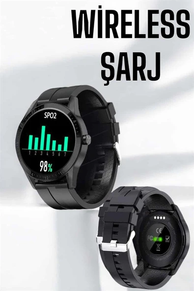 Akıllı Saat Çok Fonksiyonlu Sesli Görüşme NFC Uyumlu Amoled Ekran - Resim 3