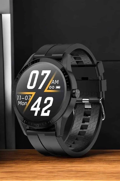 Akıllı Saat Çok Fonksiyonlu Sesli Görüşme NFC Uyumlu Amoled Ekran - Resim 5